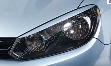 Накладки на фари VW Golf 6 фото